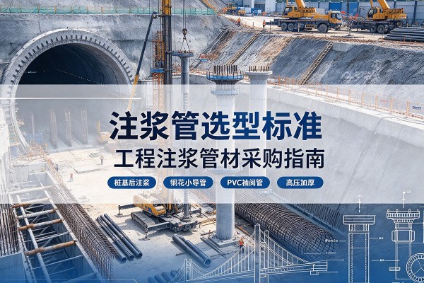 海州注浆管选型标准