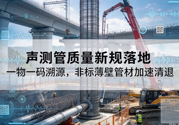 海州声测管质量新规落地，一物一码溯源，非标薄壁管材加速清退